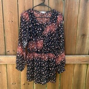 BCBGeneration Floral Romper Size Small